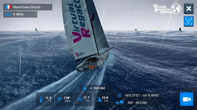 Virtual Regatta Offshore screenshots