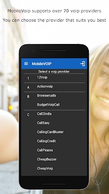 MobileVOIP international calls screenshots