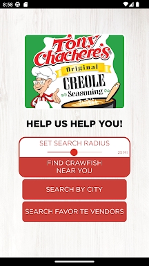 The Crawfish App screenshots