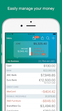 Account Book - Money Manager screenshots