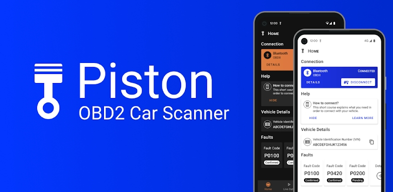 Piston - OBD2 Car Scanner screenshots