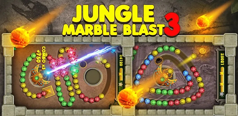 Jungle Marble Blast 3 screenshots