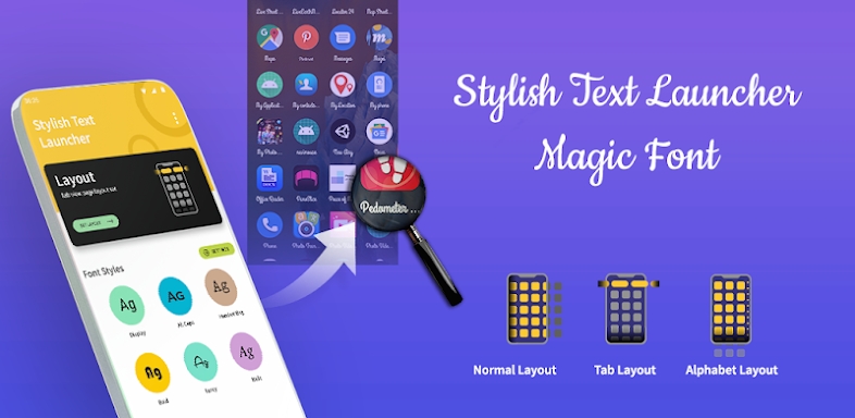 Stylish Text Launcher : Magic  screenshots