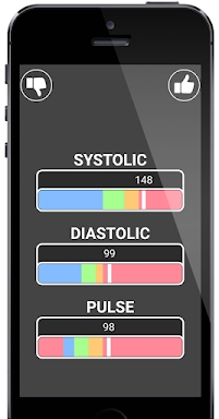 Blood Pressure Color Analyze screenshots