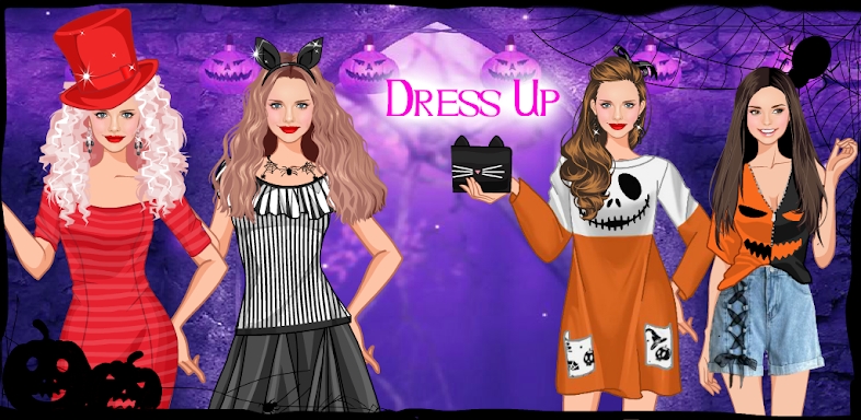 Halloween  dress up game screenshots
