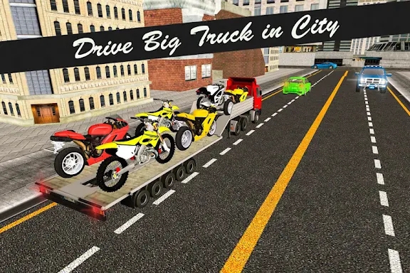 Bike Transport Truck 3D screenshots