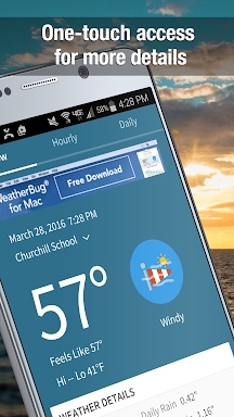 Weather Widget by WeatherBug screenshots