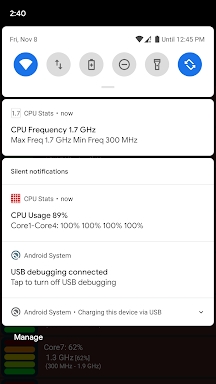 CPU Stats screenshots