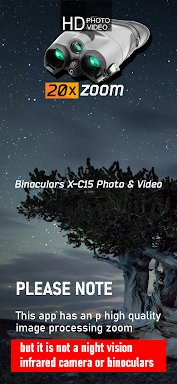 Binoculars X-C15 Photo & Video screenshots