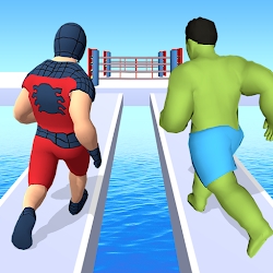 Superhero Bridge Race 3D