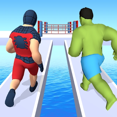 Superhero Bridge Race 3D screenshots
