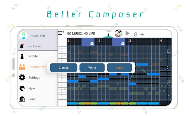musicLine - Music Composition screenshots