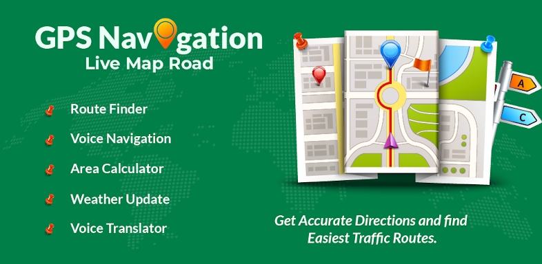 GPS Navigation Live Map Road screenshots