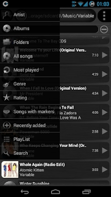 Mosaic Music Player screenshots