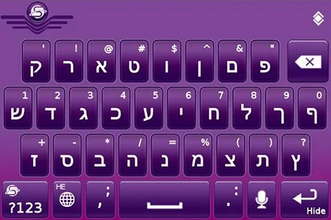 SlideIT Hebrew Pack screenshots