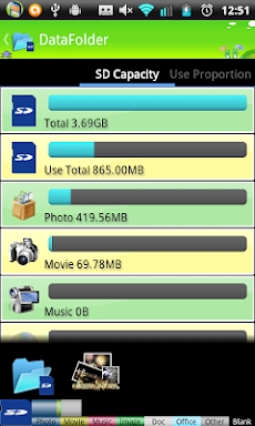 Data Folder screenshots