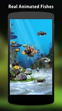 3D Aquarium Live Wallpaper HD screenshots