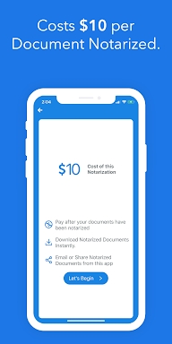 Notarize Documents Now with In screenshots