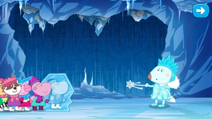 Hippo's tales: Snow Queen screenshots