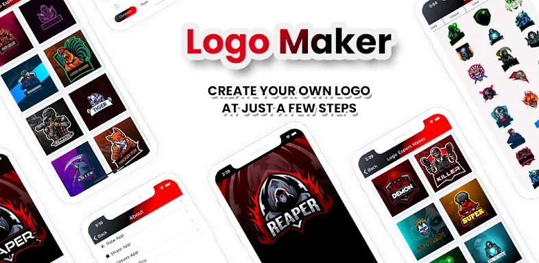 Logo Esport Maker: Gaming Logo screenshots