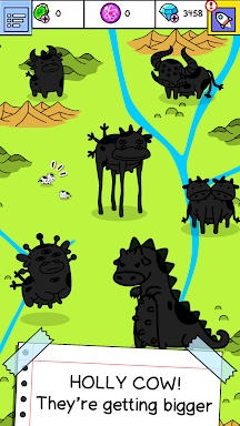 Cow Evolution: Idle Merge Game screenshots
