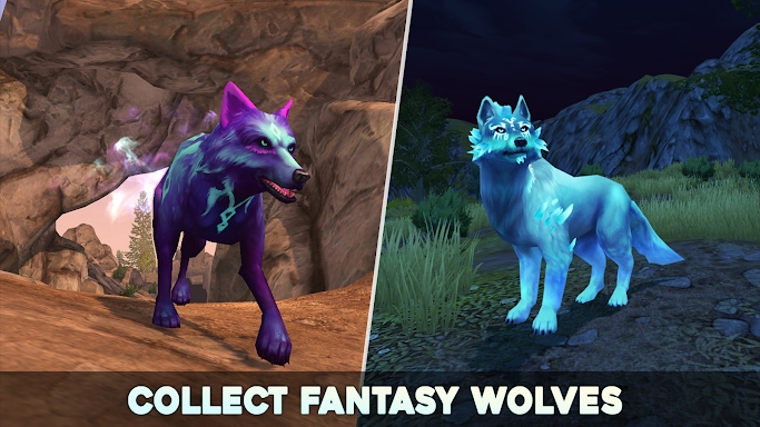 Wolf Tales - Wild Animal Sim screenshots