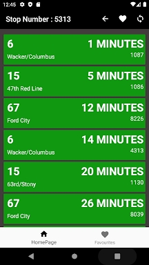 MyChicago Bus Tracker- for CTA screenshots