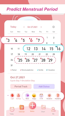 Period&Ovulation Cycle Tracker screenshots