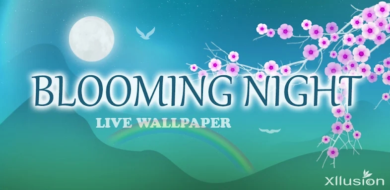 Blooming Night Live Wallpaper screenshots