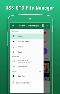 USB OTG File Manager screenshots