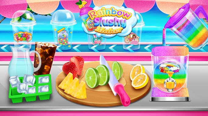 Rainbow Frozen Slushy Truck screenshots
