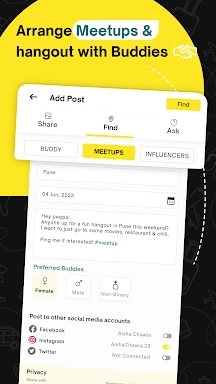 Travel Buddy:Social Travel App screenshots