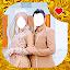 Modern Muslim Wedding Couple icon