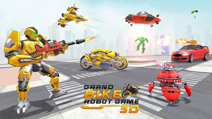 Bike Robot Shooting: War Games screenshots