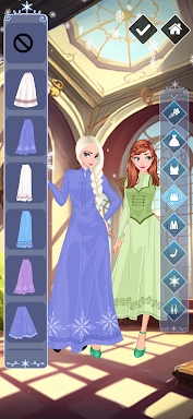 Icy or Fire dress up game screenshots