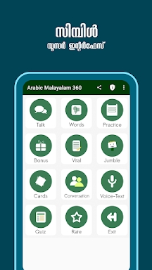 Spoken Arabic Malayalam 360 screenshots