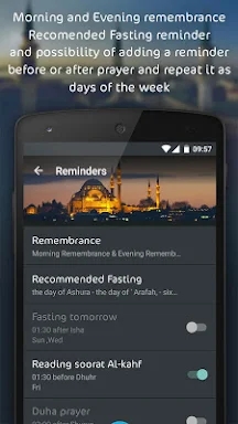 Athanotify - prayer times screenshots