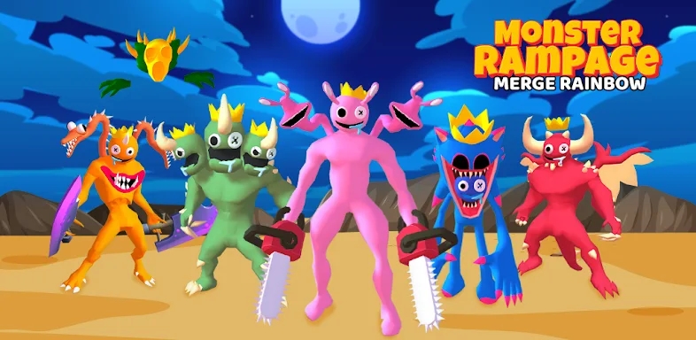 Monster Rampage: Merge Rainbow screenshots