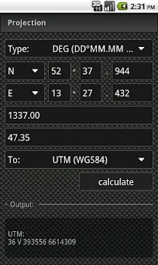 GCC - GeoCache Calculator screenshots