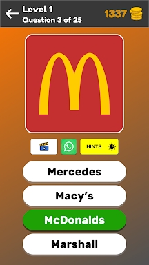 Logo Game: Multiple Choice screenshots