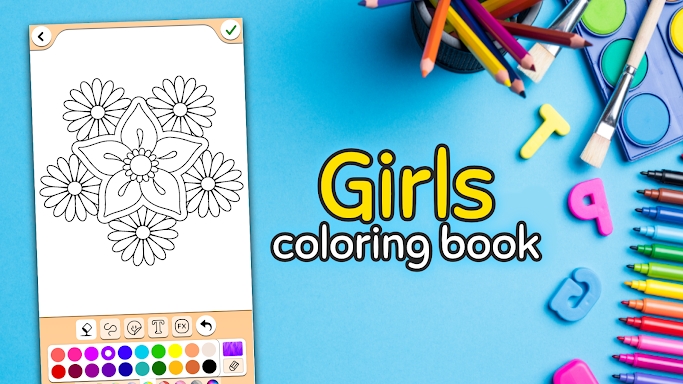 Painting and drawing for Girls screenshots