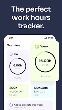 Time Clock: Easy Tracker screenshots