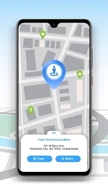 GPS Maps, Places Route Finder screenshots