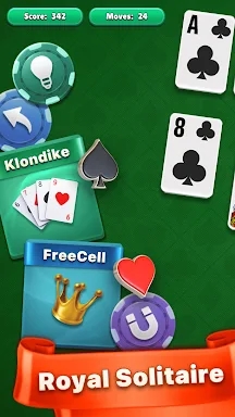 Royal Solitaire: Card Games screenshots