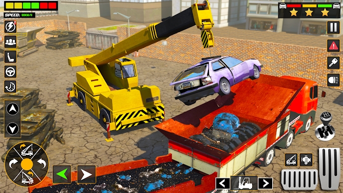 Car Crusher Excavator Games 3d screenshots