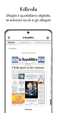 la Repubblica - news online screenshots