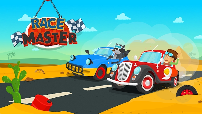 Racing car games for kids 2-5 screenshots