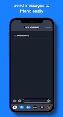 Messages OS 17 - Messenger screenshots