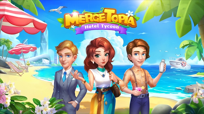Merge Topia-Hotel Tycoon screenshots