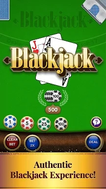 Blackjack Card Game screenshots